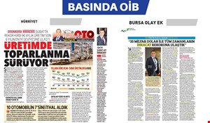 OİB MART AYI BASIN YANSIMALARI